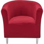 Housses de fauteuil Blancheporte rouges extensibles 