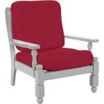 Housses de fauteuil Blancheporte rouges extensibles rustiques en promo 