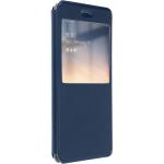 Housses Samsung Galaxy Note 8 Avizar bleu nuit à rayures Avec fenêtre type à clapet 