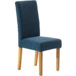 Housses de chaise bleues 
