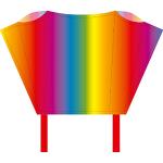 HQ- Sleddy Rainbow Cerf-Volant, 100081, Multicolor