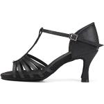Chaussures de tango de mariage noires à strass légères Pointure 38,5 look fashion pour femme en promo 