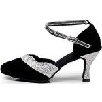 Chaussures de tango de mariage à sequins légères Pointure 38,5 classiques pour femme 
