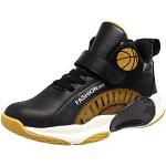 Chaussures de basketball  noires Pointure 34 look fashion pour enfant 