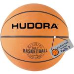 Hudora Ballon de Basket Taille 7 Orange, Non gonflé - Ballon en Caoutchouc Naturel pour Le Basket en intérieur et en extérieur pour Enfants, Ados & Adultes - pour débutants & expérimentés