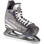 Patins de hockey sur glace Hudora gris acier en cuir synthétique Pointure 28 en promo 