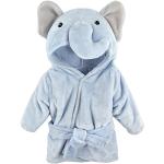 Peignoirs à capuches bleus en peluche à motif éléphants look fashion pour garçon de la boutique en ligne Amazon.fr 
