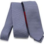 Cravates en soie de créateur HUGO BOSS BOSS bleus foncé Tailles uniques pour homme 