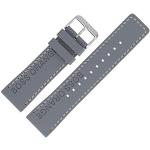Bracelets de montre de créateur HUGO BOSS BOSS argentés en plastique à à boucle ardillon look fashion en silicone pour homme 