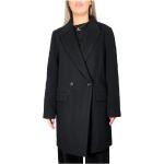 Manteaux en laine de créateur HUGO BOSS BOSS noirs en viscose Taille XL pour femme 