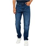Jeans droits de créateur HUGO BOSS BOSS bleu indigo en denim Taille 3 XL pour homme 