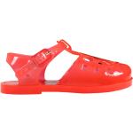 Chaussures montantes de créateur HUGO BOSS BOSS rouges en PVC Pointure 24 pour enfant 