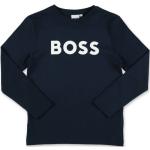 T-shirts HUGO BOSS BOSS bleus en jersey de créateur Taille 8 ans look fashion pour fille de la boutique en ligne Miinto.fr 