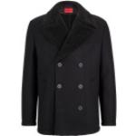 Manteaux en laine de créateur HUGO BOSS BOSS noirs Taille M look fashion pour homme 