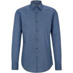 Chemises de créateur HUGO BOSS BOSS bleues imprimées Taille XXL look casual pour homme 