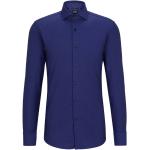 Chemises cintrées de créateur HUGO BOSS BOSS bleues stretch Taille XXL 