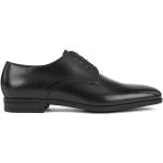 Chaussures de créateur HUGO BOSS BOSS noires en cuir en cuir Pointure 41 look business 