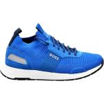 Chaussures de sport de créateur HUGO BOSS BOSS bleues en caoutchouc légères Pointure 41 