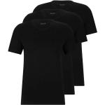 T-shirts col V de créateur HUGO BOSS BOSS noirs en coton lavable en machine à col en V en lot de 3 Taille XXL 