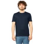 T-shirts de créateur HUGO BOSS BOSS bleus à rayures à manches courtes à manches courtes à col rond Taille 3 XL pour homme 