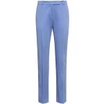 Pantalons droits de créateur HUGO BOSS BOSS bleus en coton Taille L 