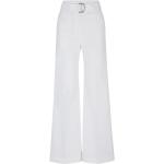 Pantalons large de créateur HUGO BOSS BOSS blancs Taille L 