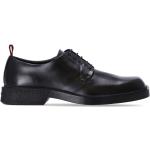 Chaussures à boucles noires en cuir de veau à bouts carrés Pointure 41 look casual pour homme 