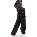 Pantalons taille haute de créateur HUGO BOSS HUGO noirs Taille XS look casual pour femme en promo 