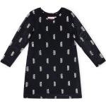 Robes imprimées noires à logo en fil filet Taille 12 ans pour fille de la boutique en ligne Idealo.fr 
