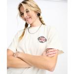 T-shirts basiques de créateur HUGO BOSS HUGO blancs cassés à manches courtes Taille XS look vintage pour femme en promo 