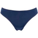 Tangas Huit bleu marine en coton Taille XS pour femme 
