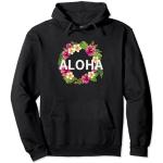 Hula Hula pour leçons Aloha Aloha Tropical Hawaï Hawaï Hibiscus Hawaï Fleurs tropicales hawaïennes Sweat à Capuche