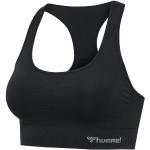 Brassières de sport Hummel Authentic noires respirantes Taille XL pour femme en promo 