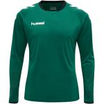 Maillots sport Hummel Core verts en polyester respirants Taille 6 ans pour fille de la boutique en ligne 11teamsports.fr 