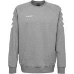 Sweatshirts Hummel gris Taille 10 ans pour fille en promo de la boutique en ligne 11teamsports.fr 
