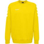 Sweatshirts Hummel jaunes enfant classiques en promo 