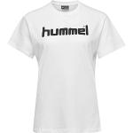 T-shirts Hummel Go blancs en jersey à manches courtes à manches courtes Taille L scandinaves pour femme 