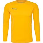 Maillots de corps Hummel First Performance jaunes en polyester respirants Taille XXL pour homme en promo 