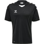 Maillots de sport Hummel Core noirs en polyester respirants Taille 4 XL pour homme en promo 