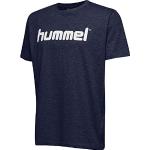 T-shirts à imprimés Hummel Go bleu marine en jersey Taille S scandinaves pour homme 