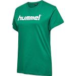 T-shirts Hummel Go vert sapin en jersey à manches courtes à manches courtes Taille S scandinaves pour femme en promo 