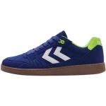Chaussures de handball Hummel Liga GK bleues en caoutchouc Pointure 36 look fashion 