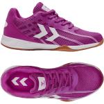 Chaussures de salle Hummel Elite violettes en fil filet respirantes Pointure 38,5 pour homme en promo 