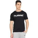 hummel Homme Logo Hmlgo Cotton T shirts, Noir, XL