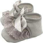Chaussons gris en coton Pointure 14 look fashion pour bébé 