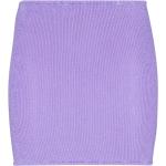 Minijupes Hunza G violettes à effet froissé en lycra éco-responsable minis Tailles uniques look fashion pour femme en promo 