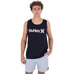 Débardeurs Hurley One and only noirs en coton Taille M look fashion pour homme 