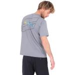 T-shirts à imprimés Hurley gris foncé en polyester Taille S pour homme 