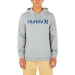Polaires Hurley One and only gris en coton Taille M pour homme 