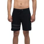 Shorts de sport Hurley noirs en polyester Taille XXL pour homme 